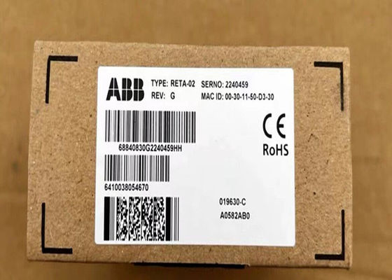 3ABD68840830 RETA-02 Ethernet PROFINET I/O Modbus/TCP адаптер для целей управления