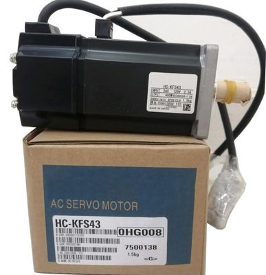 Mitsubishi HC-KFS43 AC сервомотор HCKFS43 Запечатанный в коробке Гарантия один год