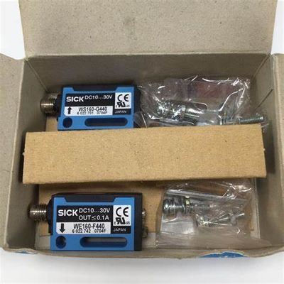 SICK WS/WE160-F440 680nm Видимый красный пластиковый оптический датчик с 15 мм