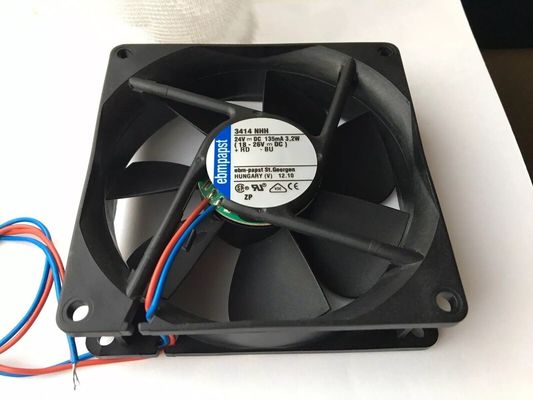 Компактный 3414 NHH Промышленный центрифугирующий вентилятор с 35000 часами службы L10