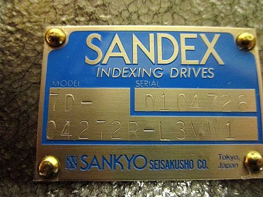Sankyo 7D-04272R-L3VW1 - 45-градусный осцилляторная коробка передач для Sandex 4.5e
