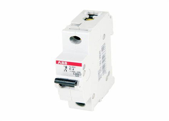 ABB S201-C4 2CDS251001R0044 Миниатюрный выключатель - 1P - C - 4 A