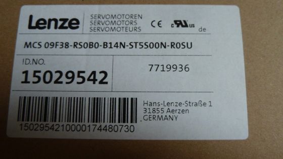 LENZE MCS 09F38-RS0B0-B14N-ST5S00N-ROSU номинальный ток 2.5