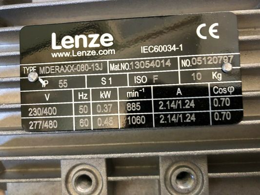 LENZE MDERAXX-080-13J Нормативный ток 1,5A Промышленные сервоприводы