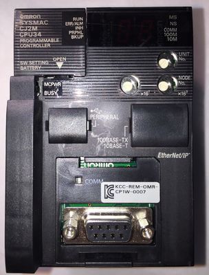 Omron CJ2M-CPU34 Набор тока 5A Программируемый контроллер