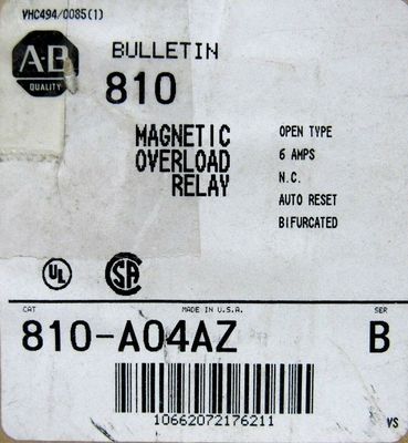 AB 810-A04AZ Тяжелый переключатель ограничения LSX с DPDT 10A 120V винтовым терминалом