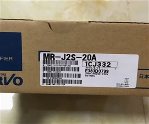 Сервопривод MR-J2S-20A-EG 200W промышленный управляет усилителем сервопривода 1.8A DC284-326V Мицубиси