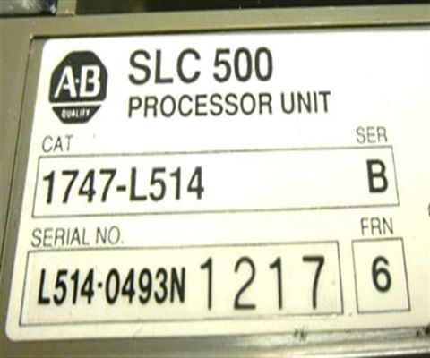 1747-L514 Процессорный коммуникационный интерфейс Allen-Bradley Диапазон сигнала 4 - 20mA