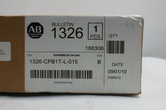 AB 1326-CPB1T-L-015 Сервокабель и аксессуар для 460В сервомоторов переменного тока