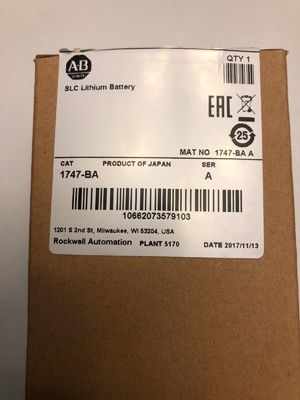 Компактный дизайн AB 1747-BA CompactLogix 3V аккумулятор для простой установки