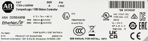 ALLEN-BRADLEY 1769-L30ERM IP20 совместимая батарея длительного действия для ретрансляции безопасности