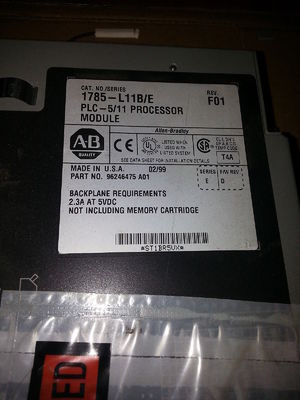 ALLEN-BRADLEY 1785-L11B Classic 1785 PLC5 Программируемые контроллеры