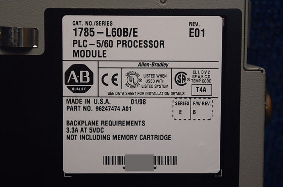 ALLEN-BRADLEY 1785-L60BE Улучшенные программируемые контроллеры PLC-5