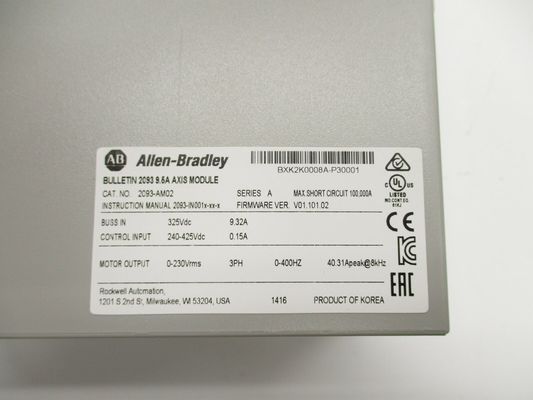 ALLEN-BRADLEY 2093-AM02 Кинетикс 2000 модуль оси