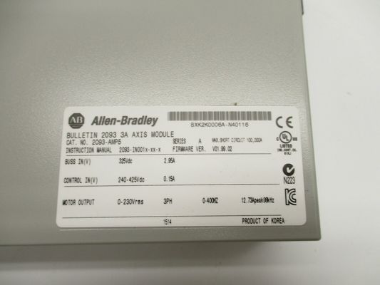 ALLEN-BRADLEY 2093-AMP5 Кинетикс 2000 Многоосевой сервопривод