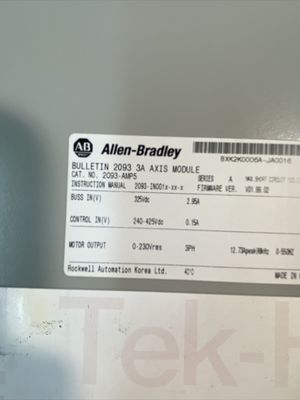 ALLEN-BRADLEY 2093-AMP5 Кинетикс 2000 Многоосевой сервопривод