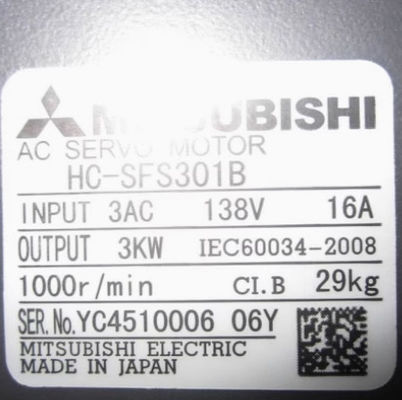 Mitsubishi AC сервомотор HC-SFS301B Операционные усилители промышленный сервомотор