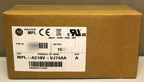 ALLEN-BRADLEY MPL-A210V-VJ74AA MP-серия MPL 240V AC вращающийся сервомотор