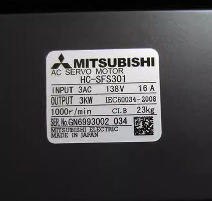 Mitsubishi HC-SFS301 AC Servo Motor Mitsubishi HC-SFS301 Промышленный сервомотор
