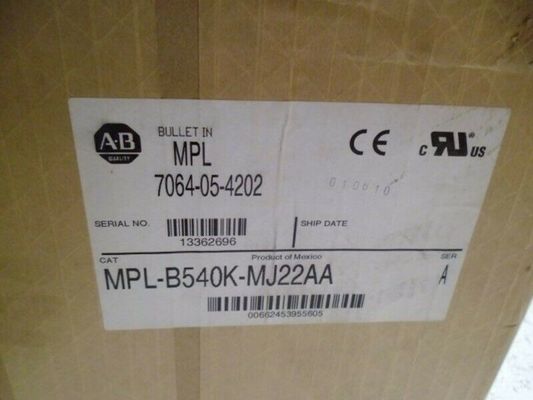 ALLEN-BRADLEY MPL-B540K-MJ22AA MPL-серия MPL 480V AC вращающийся сервомотор