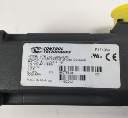 Техники управления Emerson NTE-212-CONS-0000 Сервомотор 240VAC 0,7 кВт 5000 вращений в минуту