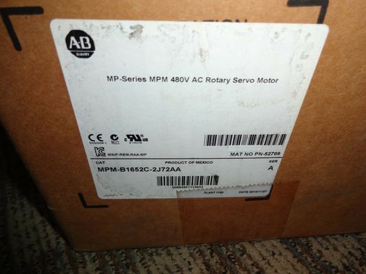 ALLEN-BRADLEY MPM-B1652C-2J72AA MPM-серия MPM 480V AC вращающийся сервомотор