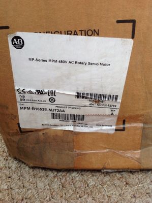ALLEN-BRADLEY MPM-B1653E-MJ72AA MPM-серия MPM 480V AC вращающийся сервомотор