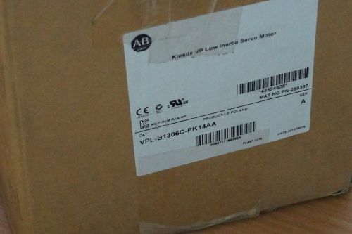 ALLEN-BRADLEY VPL-B1306C-PK14AA Кинетикс VP Низкий инерционный сервомотор