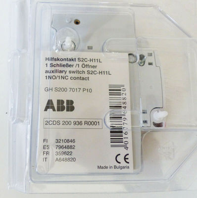 ABB 2CDS200936R0001 S2C-H11L вспомогательный контактный блок промышленный сервопривод CE сертифицированный