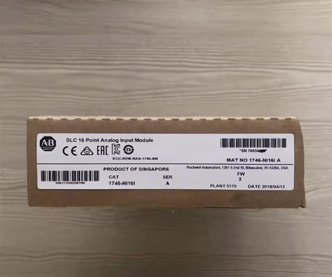 Allen-Bradley 1746-NI16I SLC 500 Аналоговый модуль ввода тока 16-вводы, серия А