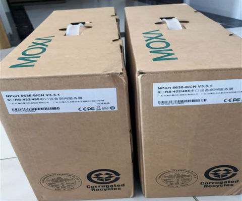 Один новый сервер серийного устройства Moxa NPORT5630-8 с 8 портами 422/485