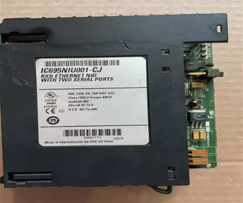 GE PACSystems RX3i Ethernet сетевой интерфейсный блок IC695NIU001 цифровой модуль