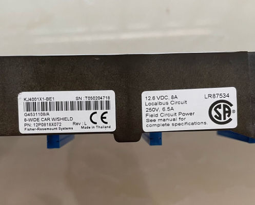 Emerson DELTAV KJ4001X1-CH1 12P1811X012 Терминальный блок RTD