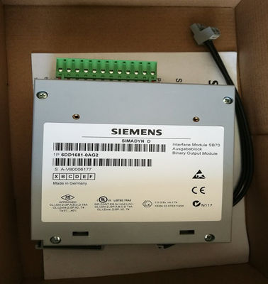 Оригинальный модуль системы программирования управления станками Siemens 6DD16810AG2
