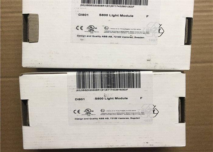 Dc модуля цифрового входного сигнала 24V модуля 3BSE020508R1 I/O ABB DI801 S800L, chanels 1x16
