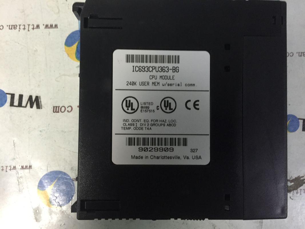 RAM и вспышка байт модуля процессора 240K серии 90-30 GE Fanuc IC693CPU363