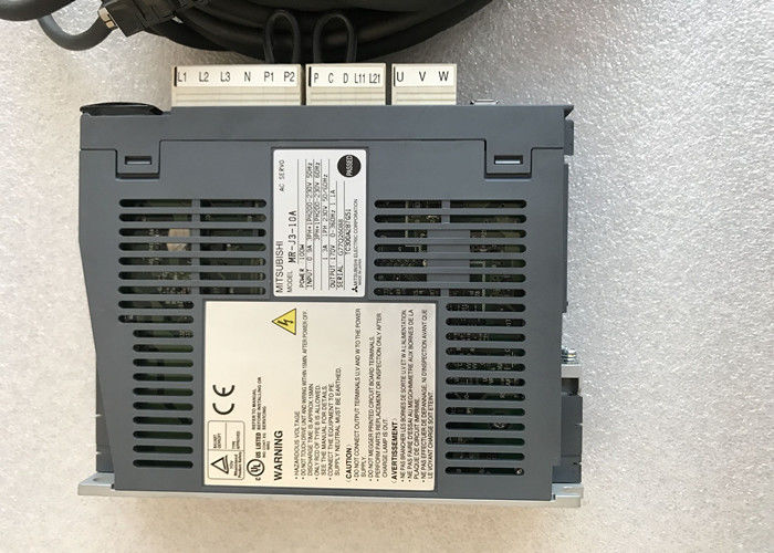 мотор сервопривода AC 100W МИЦУБИСИ промышленный управляет усилителем 170V 0-360HZ 1.1A MR-J3-10A