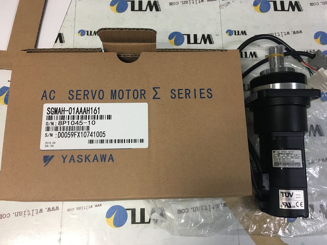 Мотор сервопривода 100W AC SGMAH-01AAAH161 Yaskawa 0.91A 0.318N.m 3000r/min