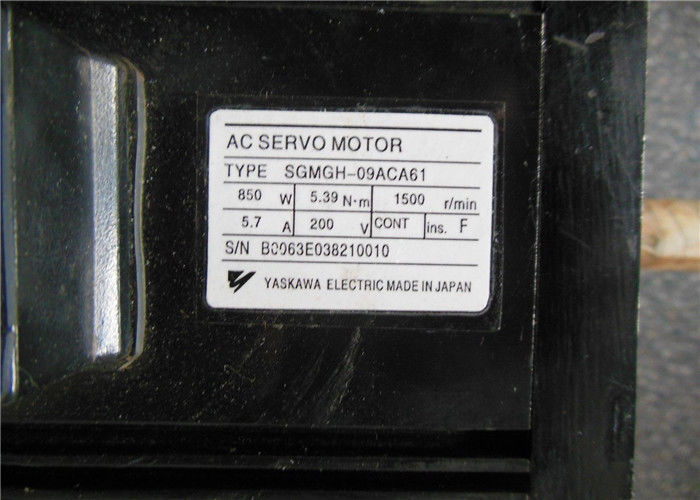 Промышленный мотор сервопривода SGMGH-09ACA21 AC 200V Yaskawa 5.39N.m мотора сервопривода