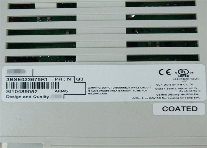 Новый ввод аналога модуля 3BSE023675R1 AI845 ABB i o. Резервное или одиночное 1x8ch. ХАРТ