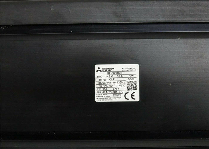 Мотор сервопривода 7.0KW AC J3 Мицубиси HF-SP702B с тормозом промышленным 2000rpm