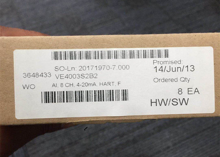 ХАРТ F КАРТЫ VE4003S2B2 8 CH 4-20mA ВВОДА АНАЛОГА EMERSON DELTAV НОВЫЙ без БЛОКА