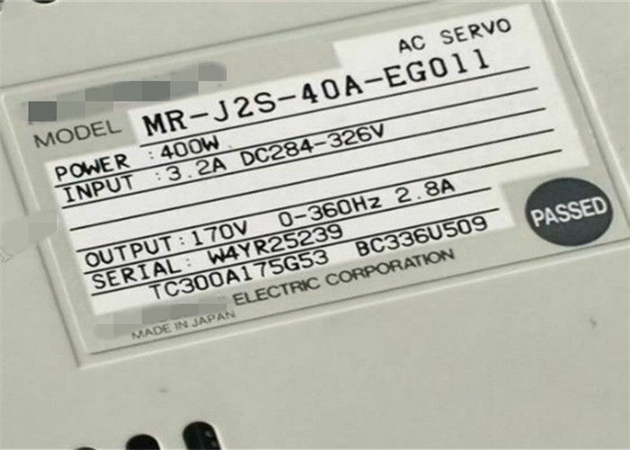 Привод 400W 170V 2.8A усилителя MR-J2S-40A-EG011 СЕРВОПРИВОДА AC Мицубиси промышленный НОВЫЙ