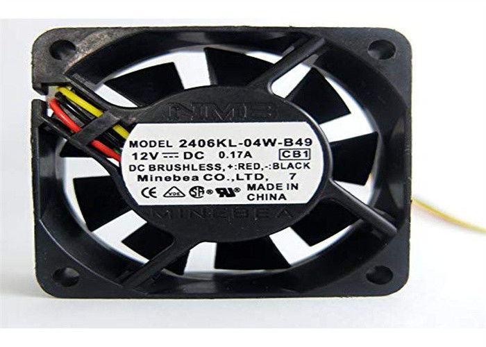 3-ПРОВОД ТАХОМЕТРА НЕРВЮРЫ ВЕНТИЛЯТОРА 60X15MM 12VDC 15.9CFM DC MINEBEA NMB 2406KL-04W-B49 ОСЕВОЙ