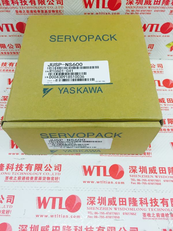 Привода мотора сервопривода AC YASKAWA Servopack JUSP-NS600 состояние промышленного совершенно новое