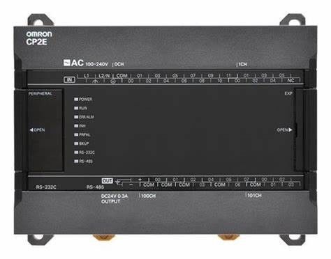 Omron CP2E-E14DR-A до 3 модуля расширения для до 180 индивидуальных пунктов I/O