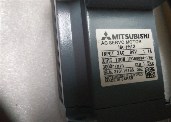 Мотор сервопривода AC серии HA-FH13 100W Мицубиси Melservo HA-FH НОВЫЙ в запасе