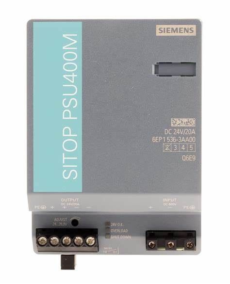 SIEMNES 6EP1536-3AA00 SITOP PSU400M 20 входной сигнал конвертера DC/DC: Выход DC 600 v: 24 V DC/20 A