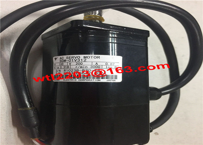 Мотор сервопривода SGM-01V312 AC Yaskawa промышленный 100W 200V совершенно новый
