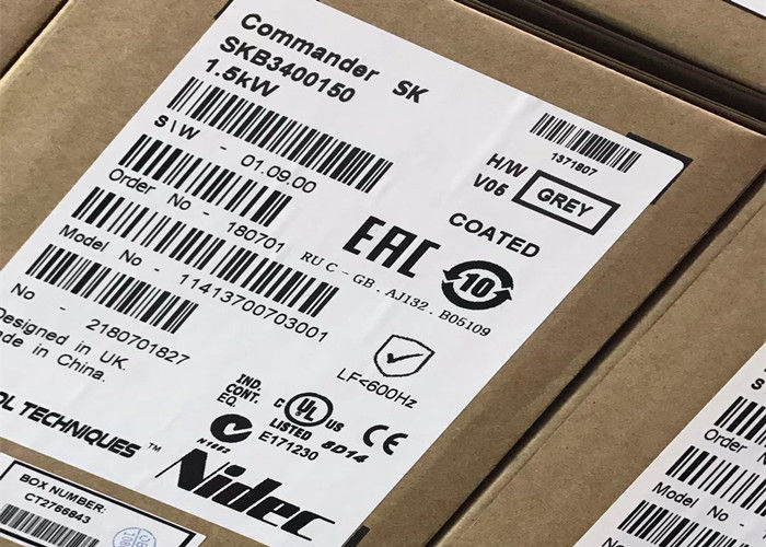 AC 3PH 3.8A привода 380-480V инвертора командира SK 1.5kW методов SKB3400150 управлением Nidec